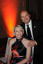 Sepp Krätz, Gastronom des Jahres 2011 mit Frau Tina (©Foto: Ingrid Grossmann)